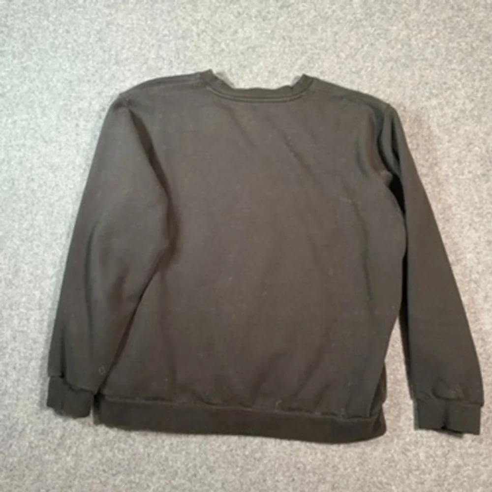 Lululemon Mens Black Logo Crewneck Steady State Sweatshirt Casual Comfort Size L
